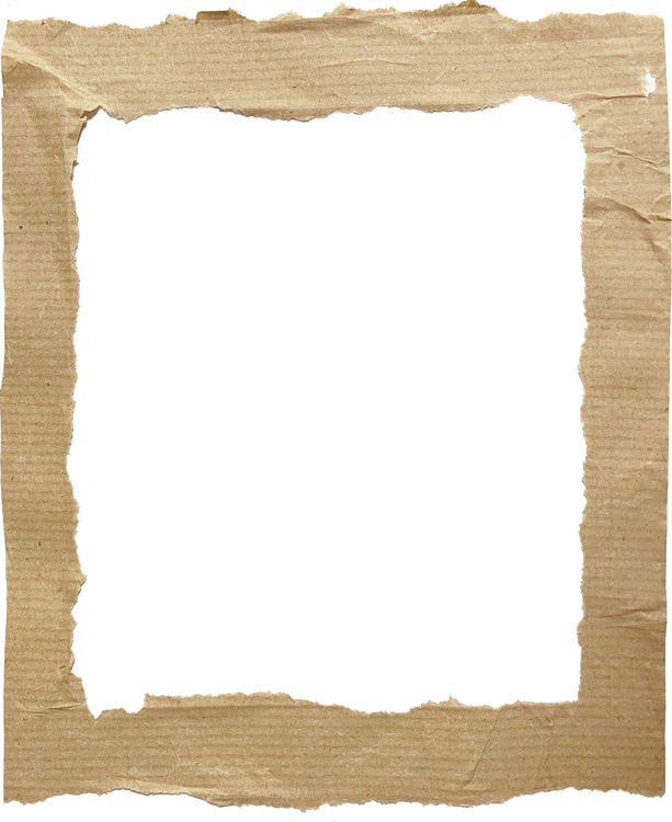 Ripped Paper Frame